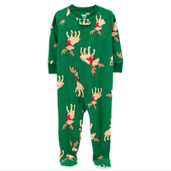 Nwt Baby Boy Sz 12, Christmas Pajamas Bundle - Picture 8 of 11